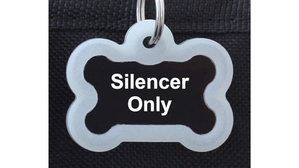 The Best Pet ID Tag Silencers to Keep Your Furry Friend Calm in Hotels 7 silencer stainless glow bone tag