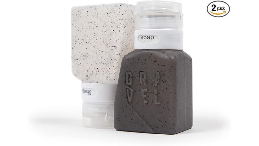 silicone 3oz travel bottles