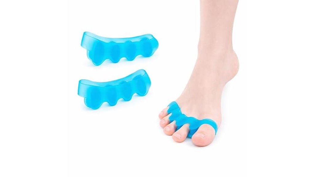 silicone bunion relief spacers