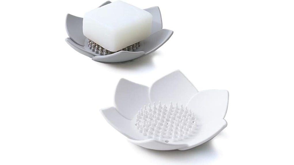 silicone draining soap pack