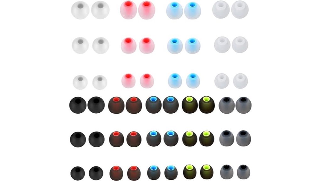 silicone earbud replacement tips