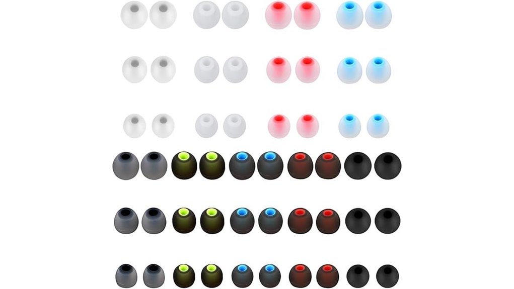 silicone earbuds replacement set
