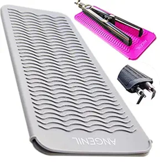 silicone hair styling pouch