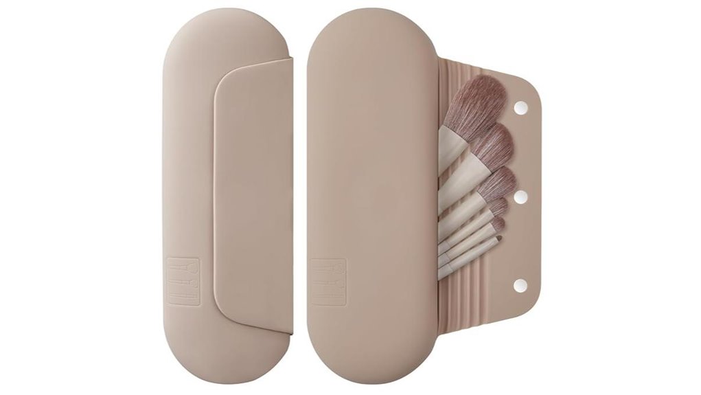 silicone magnetic brush case