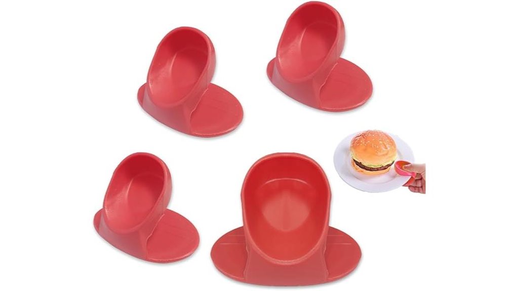 silicone mini heat resistant holders
