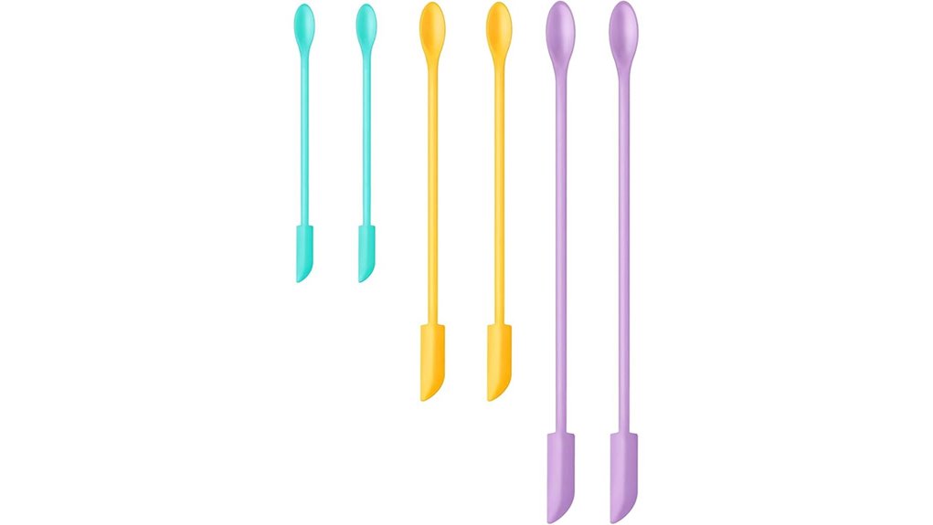 silicone mini scraper set