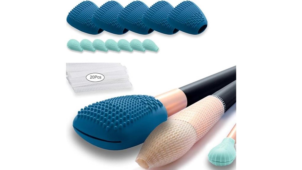 silicone travel brush kit