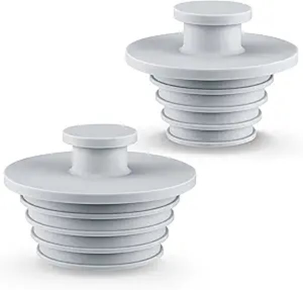 silicone tub drain stoppers