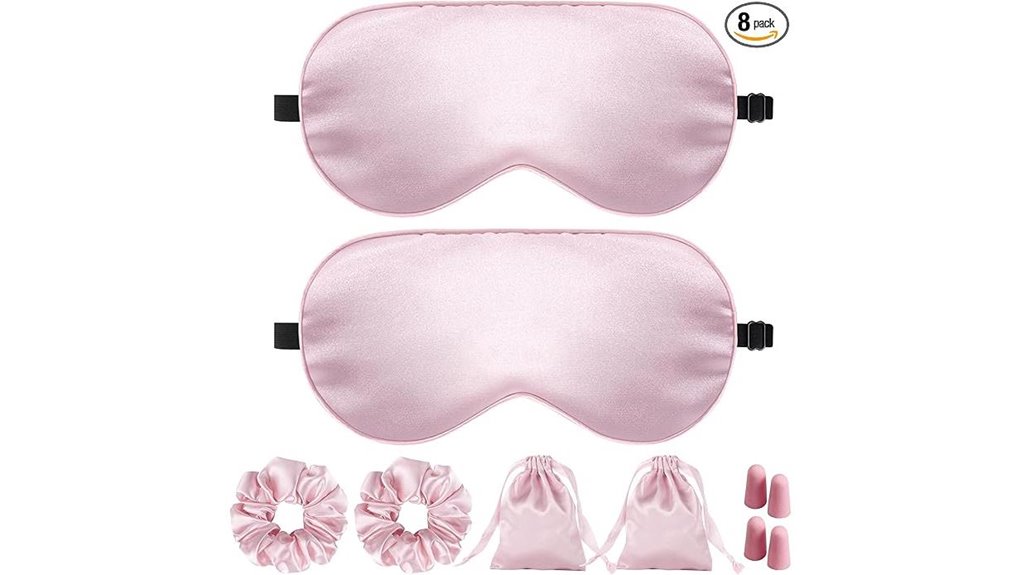 Best Sleep Masks for Side Sleepers: Flat, Soft Strap Comfort 13 silk blackout adjustable mask