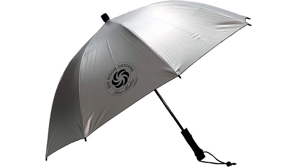 Rain Gear for Hikers: Trekking Umbrella Alternatives You’ll Love 2 silver shadow ultralight umbrella