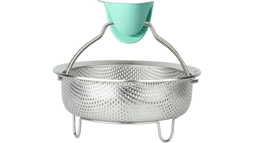The Best Steamer Insert Baskets That Keep Food Fresh 10 silvery stainless dumpling steamer