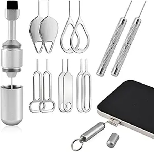 Best SIM Eject Tools for Keyrings That Keep Your Pin Safe 11 sim ejector keyring brush