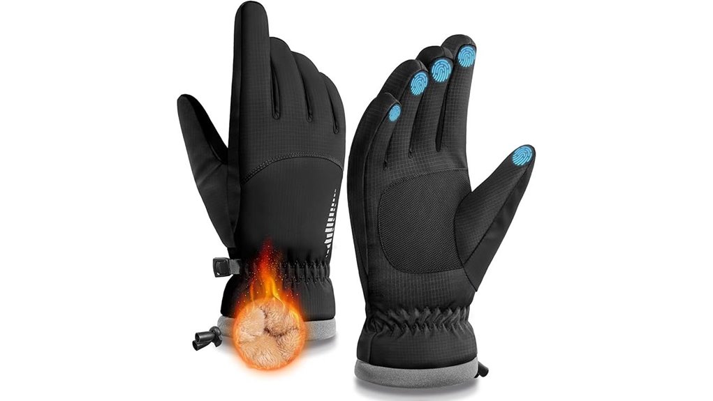 simari waterproof touchscreen gloves
