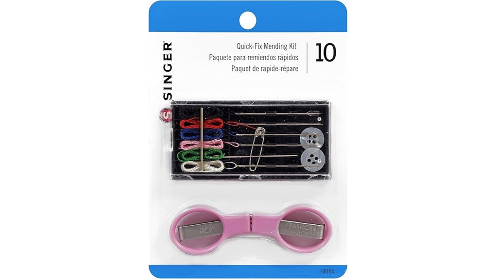Travel Button Repair Kits (Quick Fix Packs) That Save The Day 15 singer quick fix kit