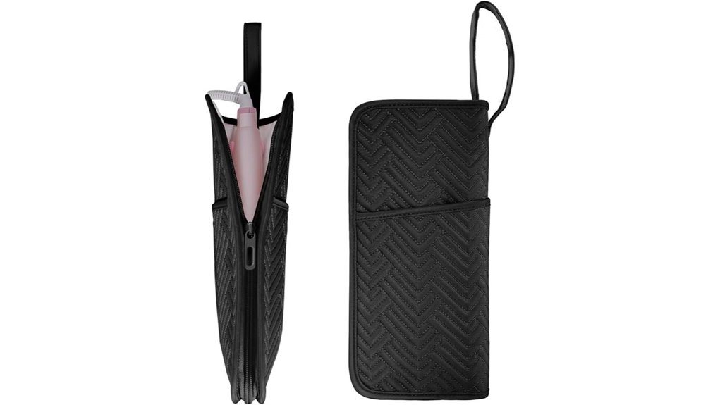 Best Heat-Resistant Pouches for Packing Hot Hair Tools 13 sithon heatproof iron bag