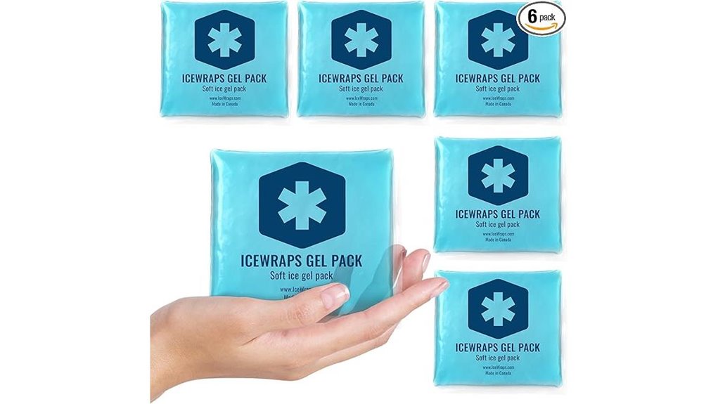Mini Cold Packs for Travel: Reusable Gel Gear That Keeps Cool 10 six 3 inch gel packs