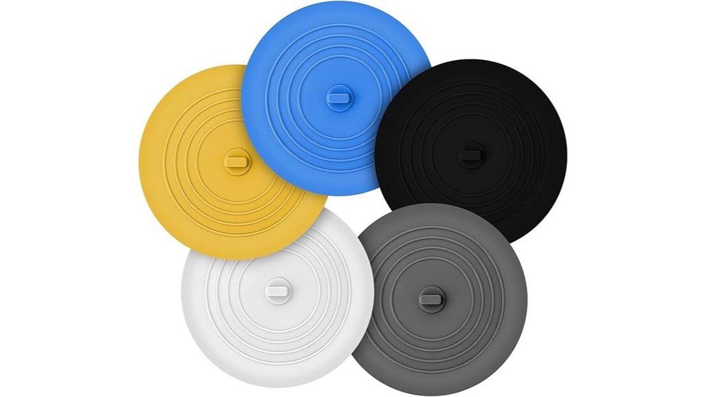 six inch silicone flat 5 pack