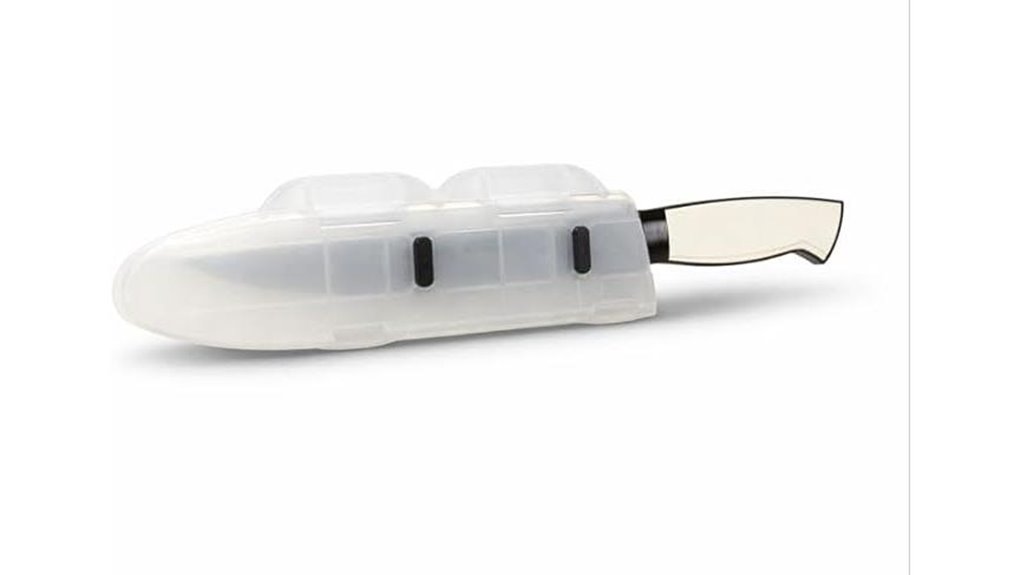 Lightweight Kitchen Knife Guards for Safe Travel Cooking 2 six inch us knife protector