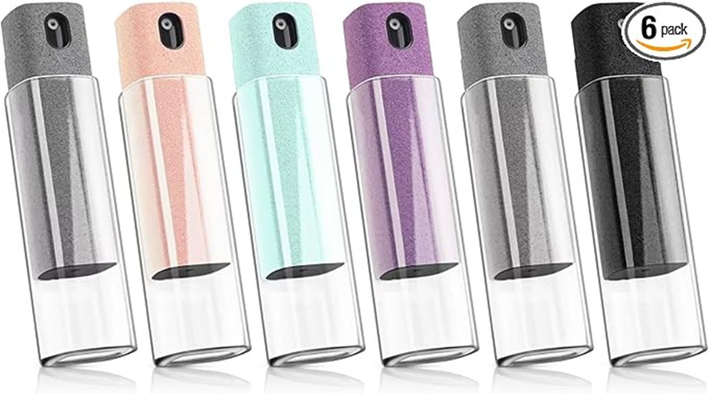 Best Travel-Friendly Phone Screen Cleaning Kits (Spray+Cloth) 12 six pack 3 in 1 cleaning kit