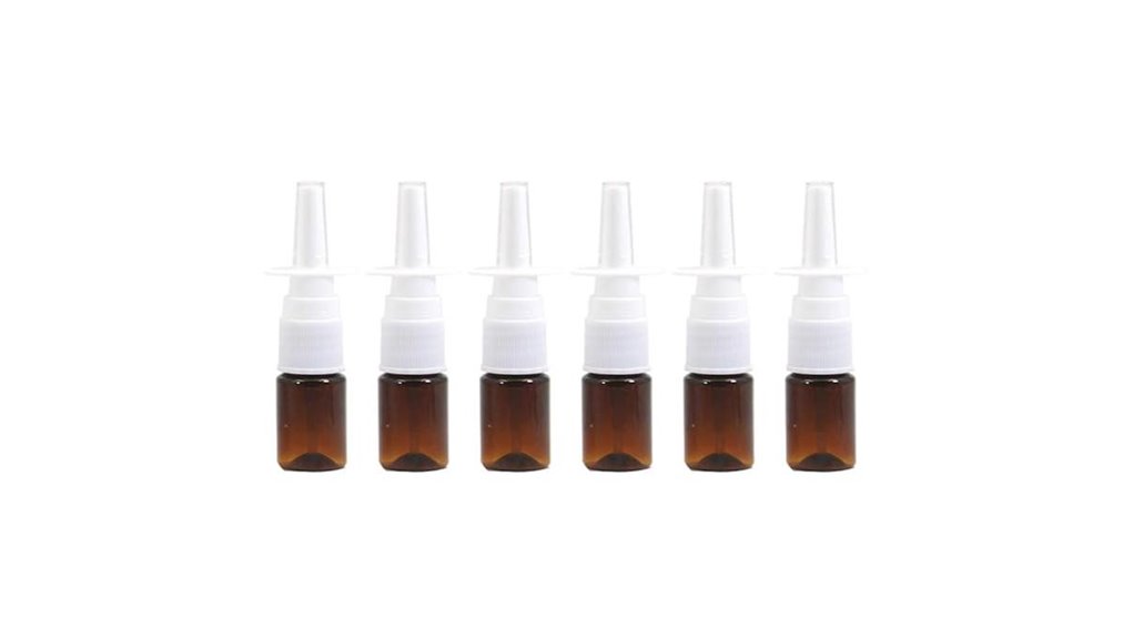 Must-Have Travel‑Sized Nasal Sprays That Won’t Leak 12 six pack brown 5ml bottles