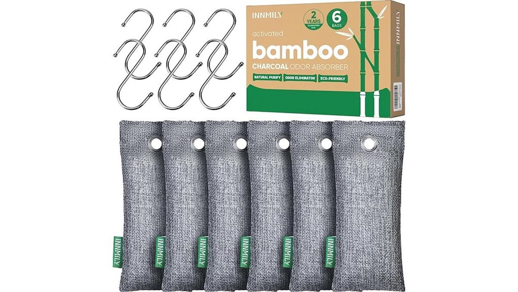 Best Shoe Bags with Deodorizing Liners That Keep Smells Out 13 six pack charcoal shoe deodorizer