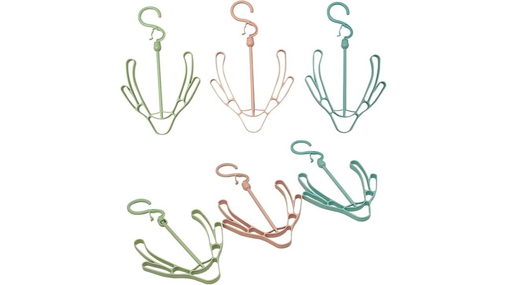 Top Shower Shoe Drying Hooks (Clip-On) That Won’t Fall Off 7 six pack hanging shoe organizer