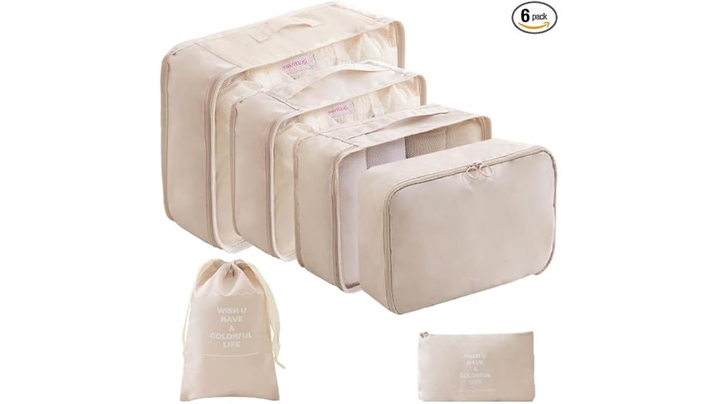Best Packing Cube Sets for Carry‑On Only Travel 11 six packing cubes set