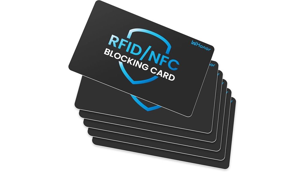 RFID Blocking Sleeves for Cards That Keep Your Wallet Safe 6 six rfid blocking card protectors