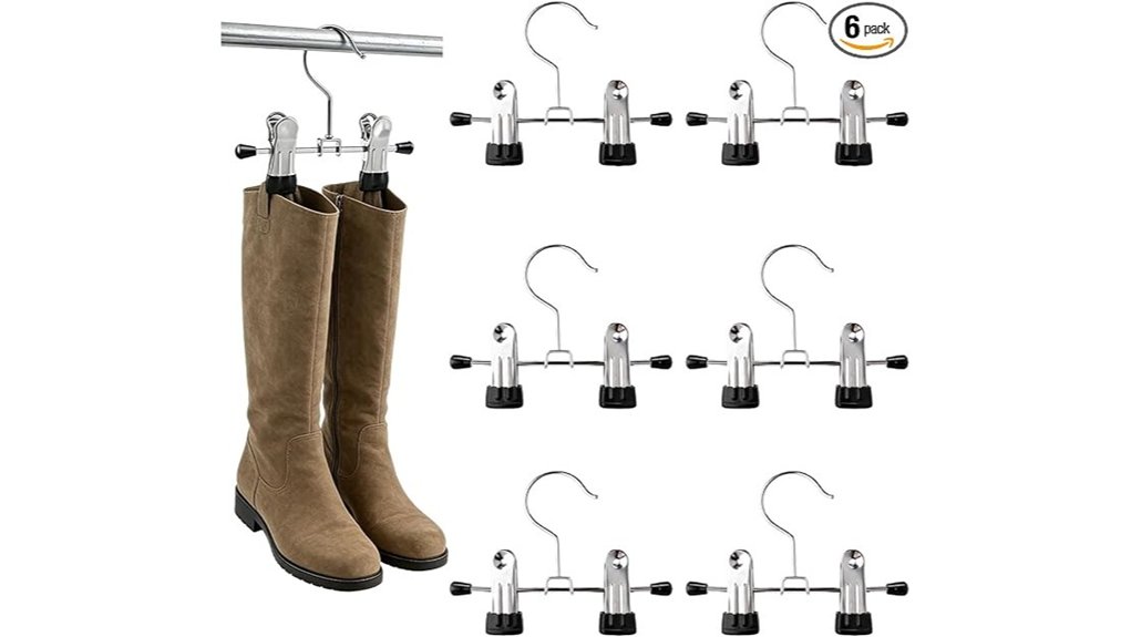 Best Shoe Drying Clips for Travel to Hang & Air Shoes on the Go 6 six stainless steel shoeracks