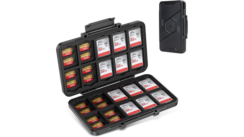 Top Memory Card Holders to Keep Your Photos Safe 14 sixty slot sd tf case