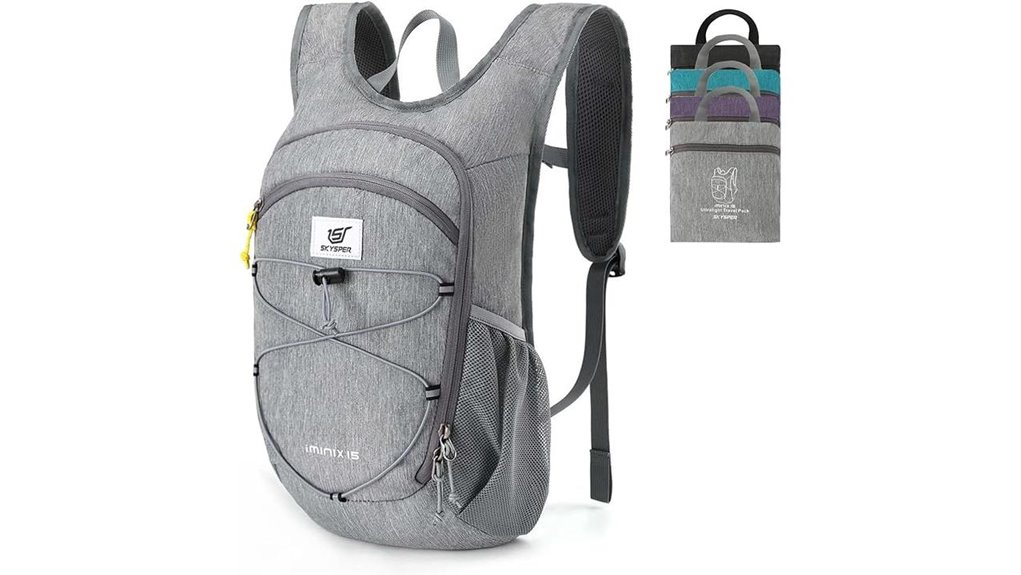 skyper 15l 20l foldable backpack