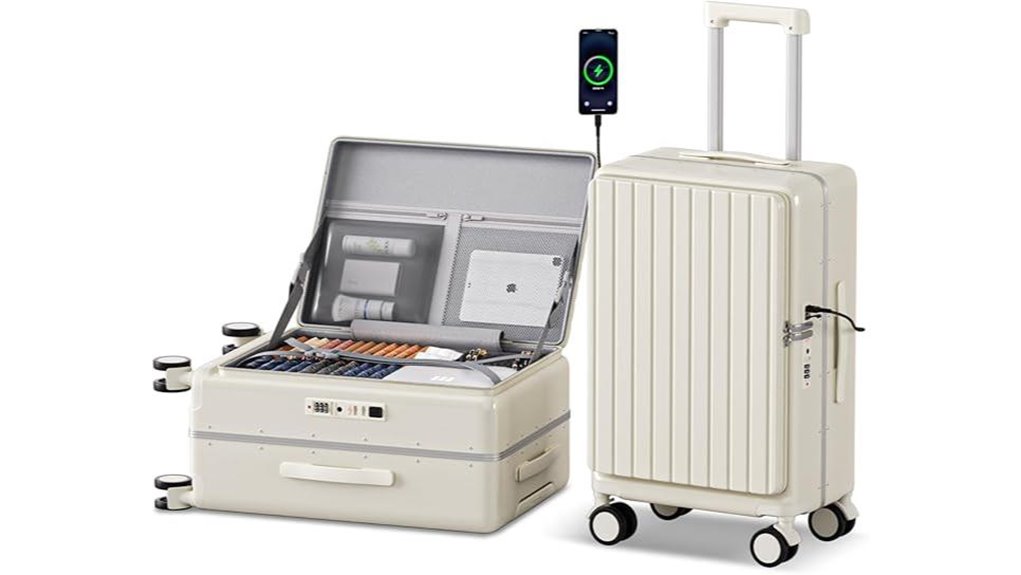 skyromer ivory 20 inch spinner