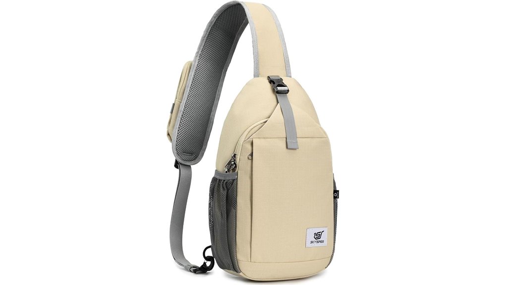 skysper rfid sling backpack