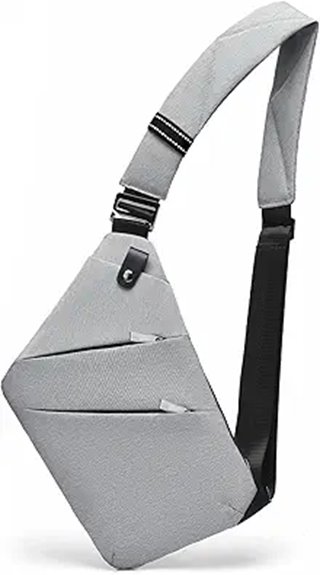 slim anti pickpocket travel crossbody
