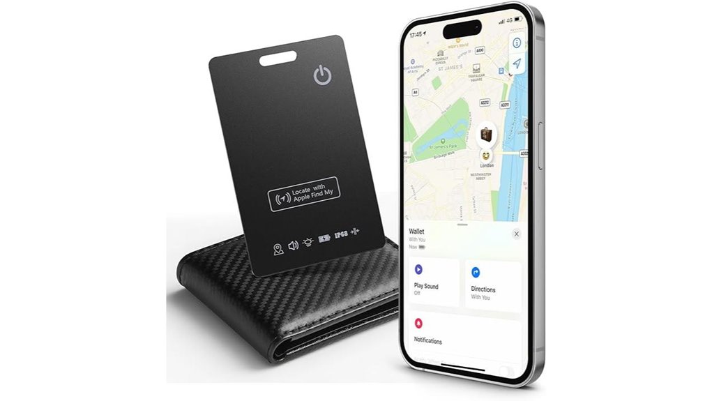 slim bluetooth wallet tracker