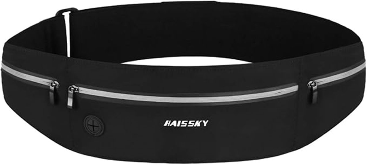 Top‑Rated Running Belts for Travel Security 7 slim waterproof three pouch belt