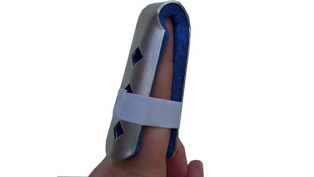 small alpha finger splint