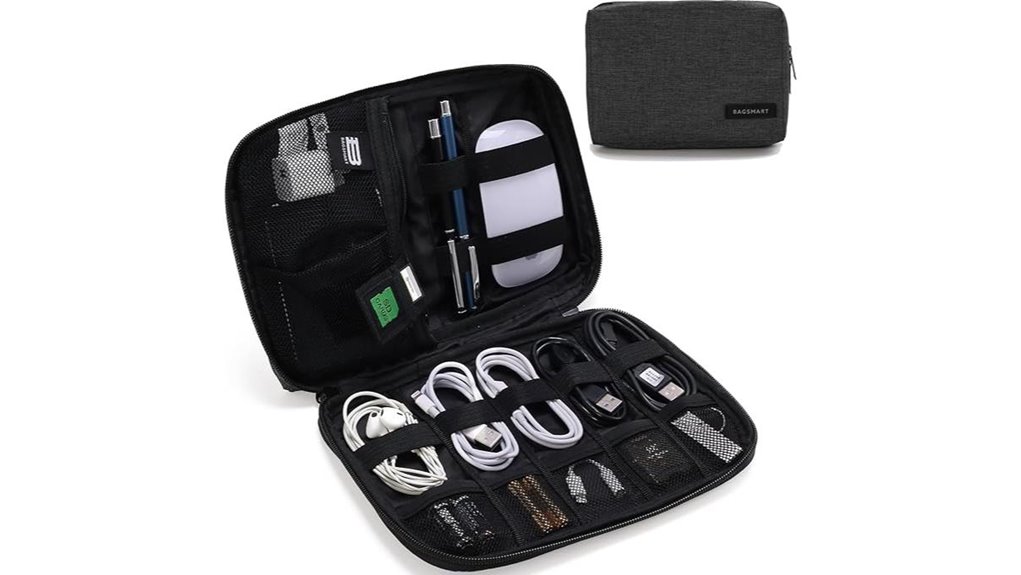 Cable Organizer Pouches Structured vs Slim: Pick Yours 11 small travel tech organizer