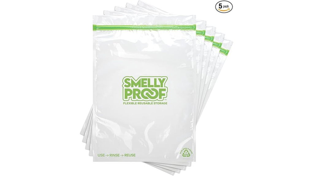 smell proof bpa free reusable usa 5 pack