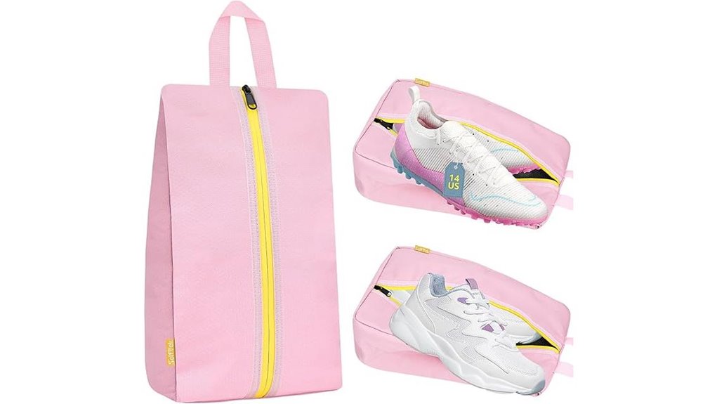 Travel Shoe Bags That Stay Fresh with Ventilation Designs 3 smell proof water resistant shoe bag