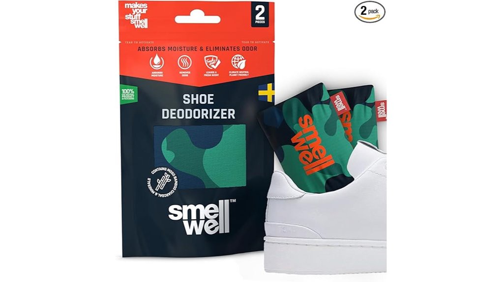 Travel Shoe Deodorizer Inserts: Freshness for Long Haul 14 smellwell scented shoe deodorizer