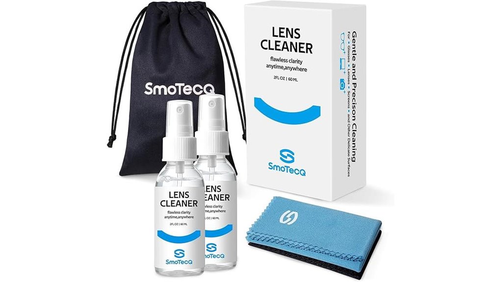 Best Lens Cleaning Kits for Travel Without Streaks 3 smotecq alcohol free glass cleaner