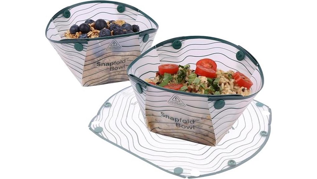 Collapsible Bowls That Keep Pack‑Flat Travel Meals Fresh 1 snapfold leakproof collapsible bowls