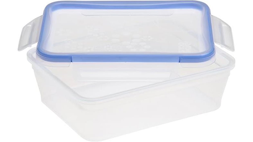 Travel-Friendly Food Storage Containers With Snap Lids 3 snapware 8 5 cup bpa free container