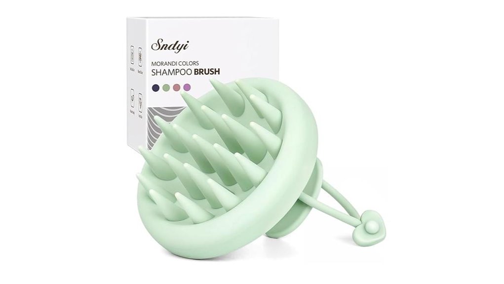 sndyi silicone scalp brush
