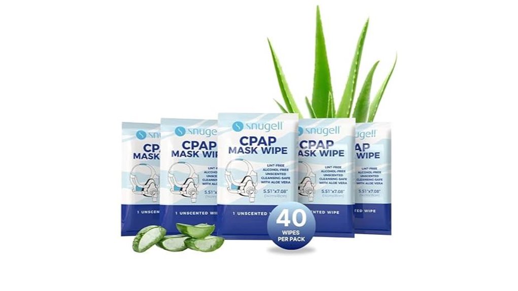 snugell unscented cpap wipes