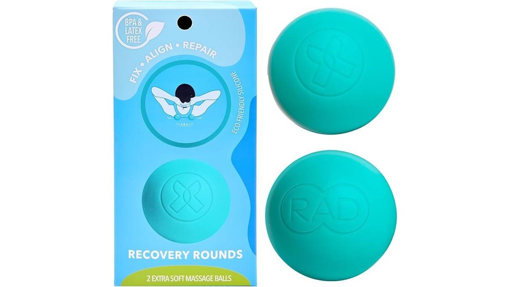 Compact Massage Balls That Travelers Love for Back & Feet 13 soft recovery massage pair