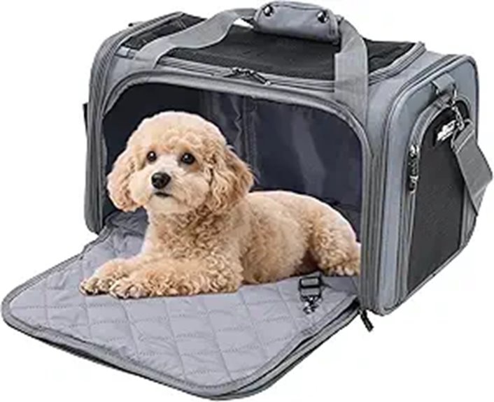 soft sided expandable airline carrier
