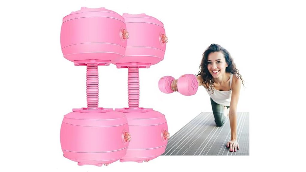 soft water 6lb dumbbells