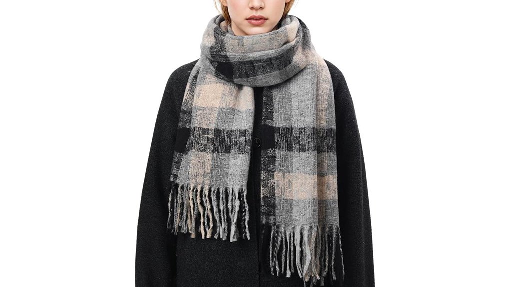 soft winter blanket scarf